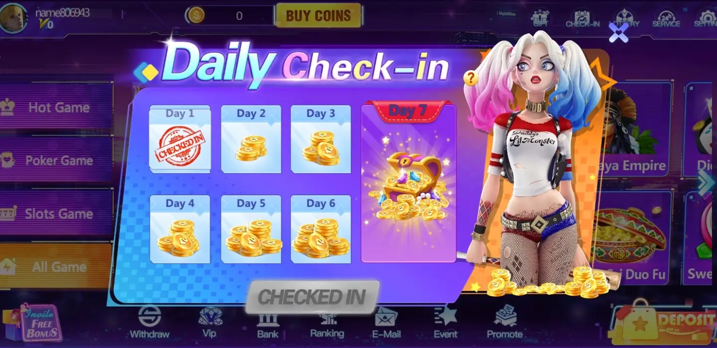 Lucky57 Weekly Rewards